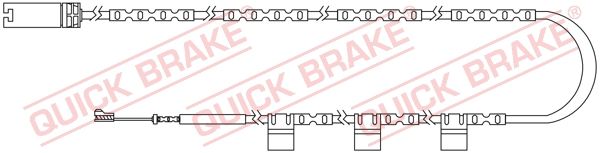QUICK BRAKE Indikators, Bremžu uzliku nodilums WS 0300 A